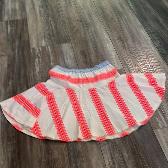 Crewcuts Swing Twirl Stripe Skirt Neon 12 - Picture 5 of 5